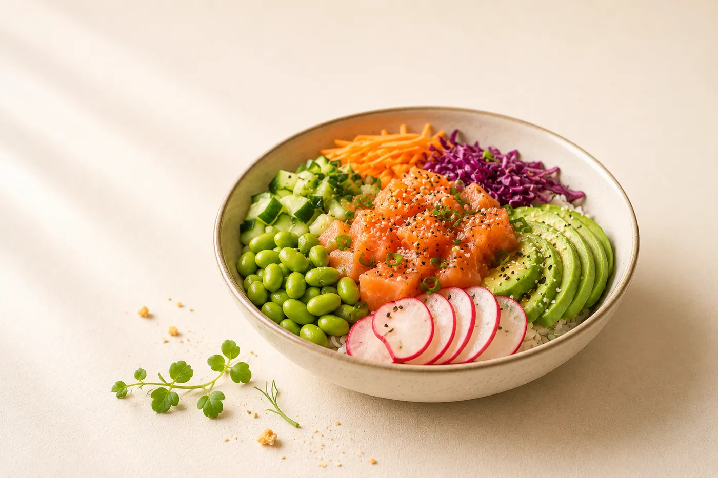 Poké bowls