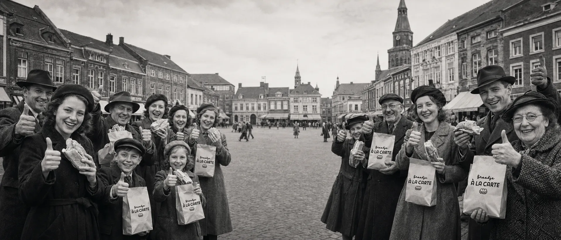 Retro sfeerbeeld van Broodje à la Carte in Heerlen